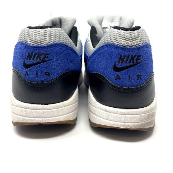 Nike Air Max 1 Essential Grey Mist/Black-Lyon Blue 537383-022 Men Size 11‎ EUC - Picture 5 of 8